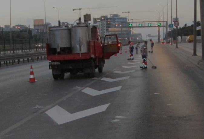 Screed - Thermoplastic Road Marking Paint