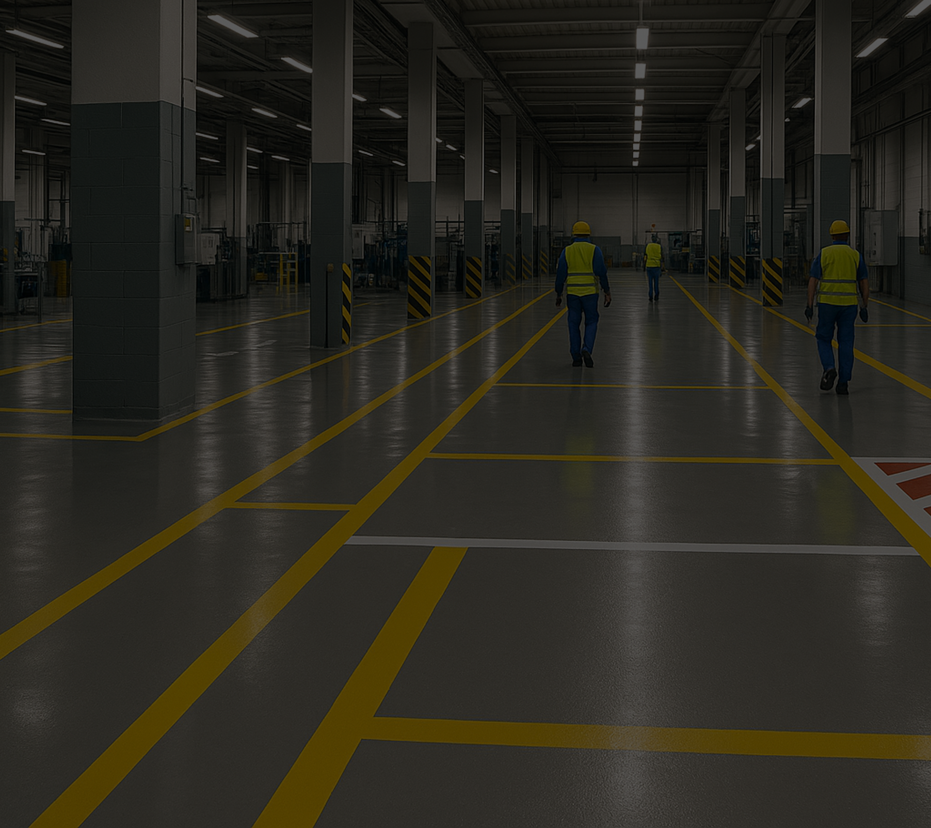 Hospitals & Commercial Buildings: Indoor Marking & Coating